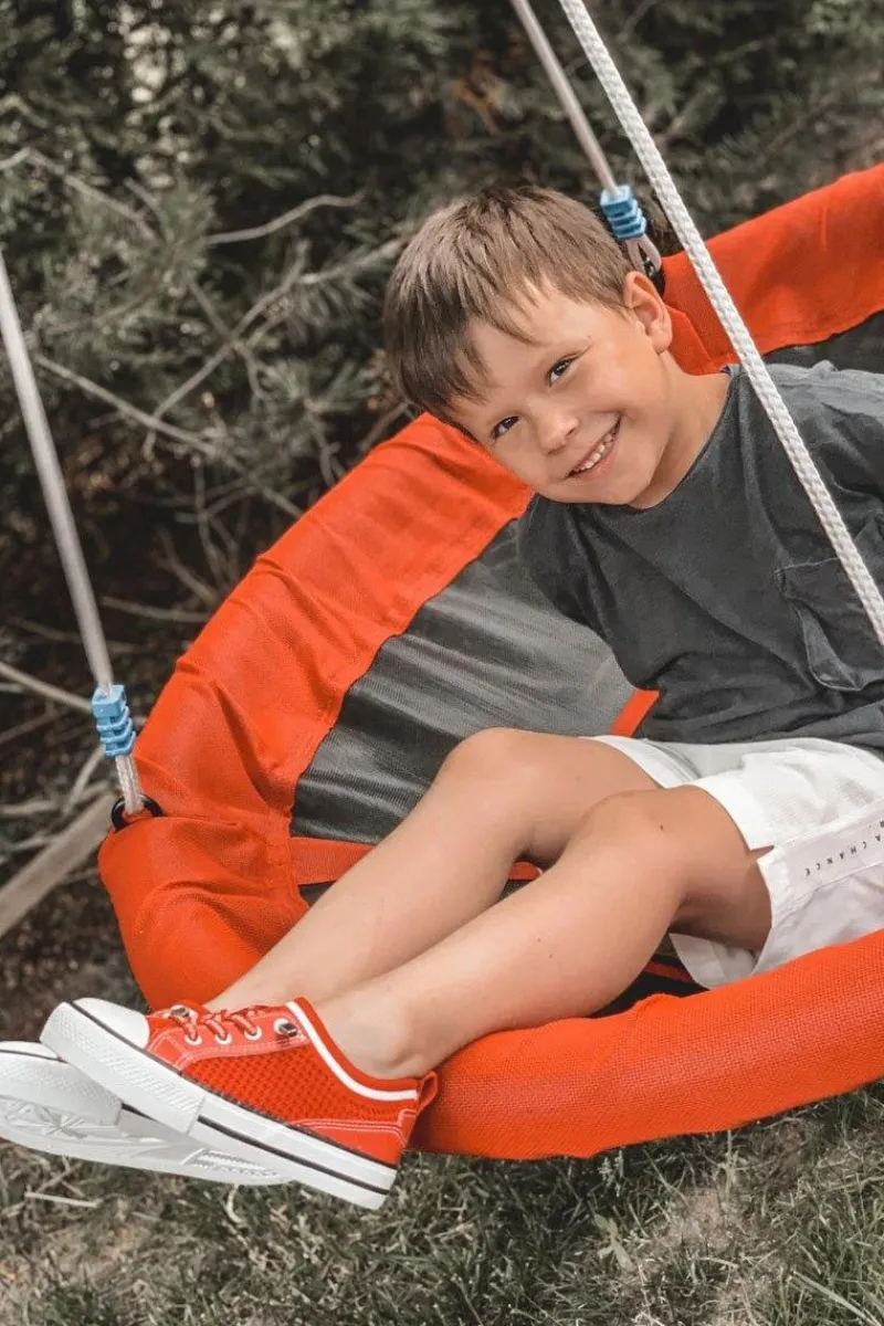 Chłopięce|Dziewczęce>Boto Dziecięce Przewiewne Trampki Czerwone Kids Club