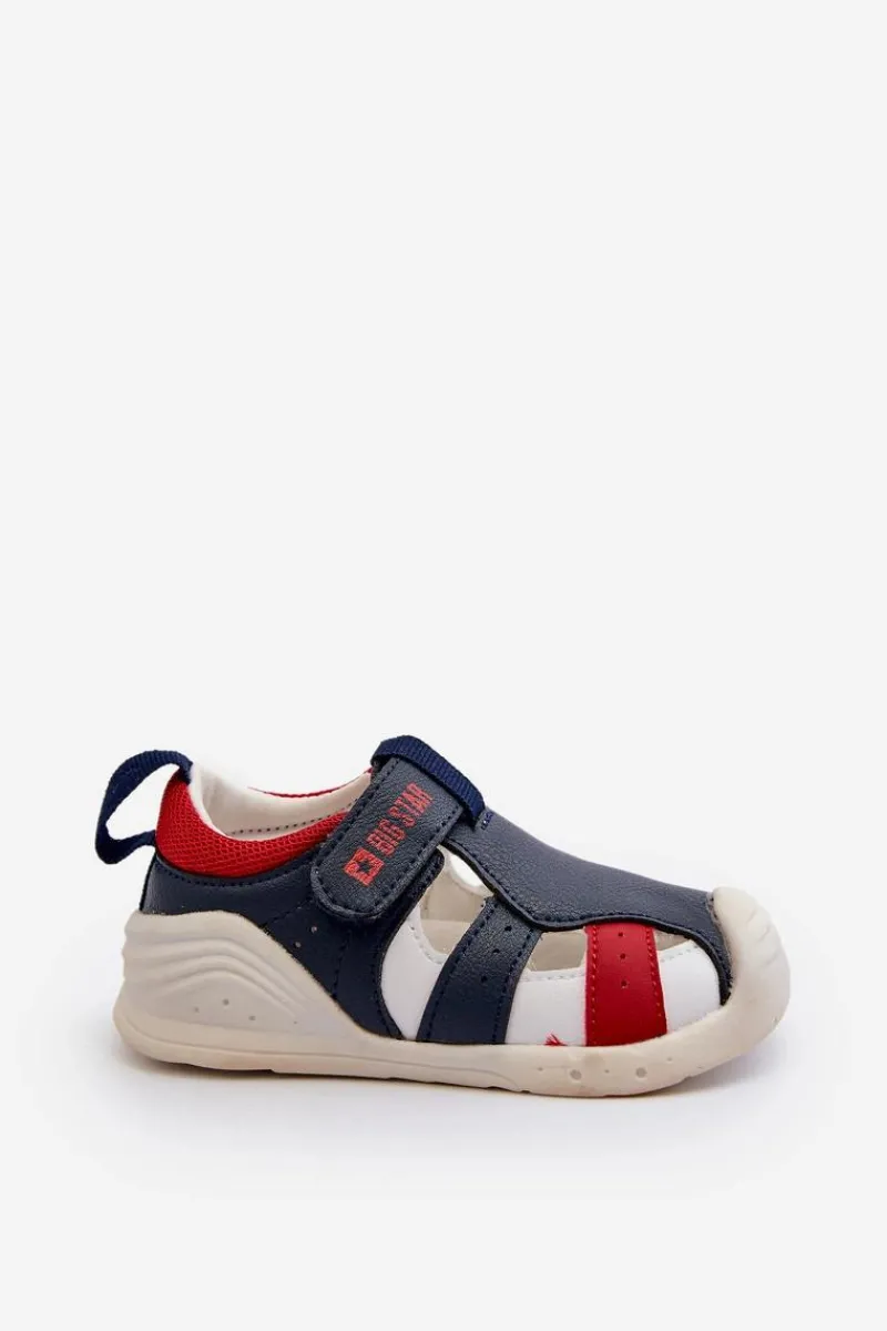 Chłopięce>Big Star Shoes Dziecięce Sandałki Big Star NN374210 Granatowe