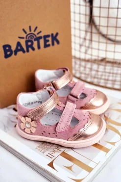 Best Bartek S.A. Dziecięce Sandałki Dla Dziewcząt Profilaktyczne BARTEK T-81798-7/91P