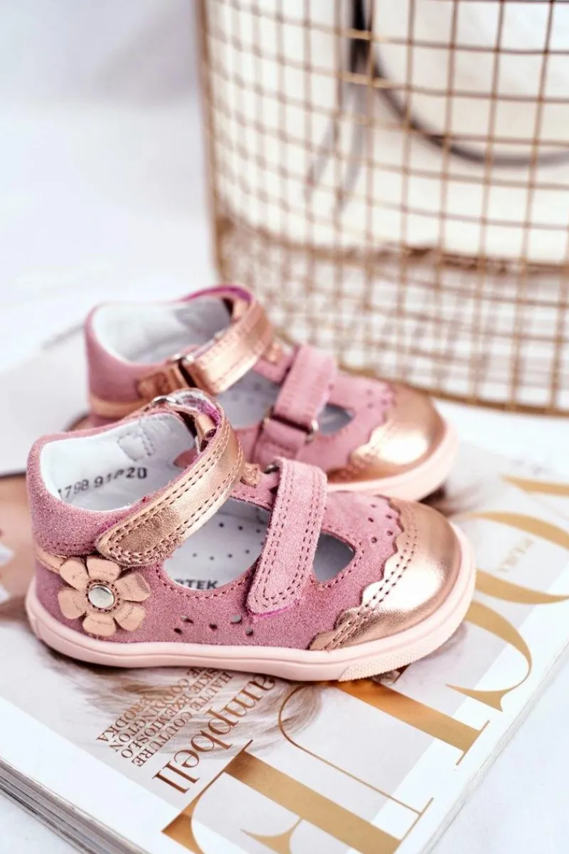 Best Bartek S.A. Dziecięce Sandałki Dla Dziewcząt Profilaktyczne BARTEK T-81798-7/91P