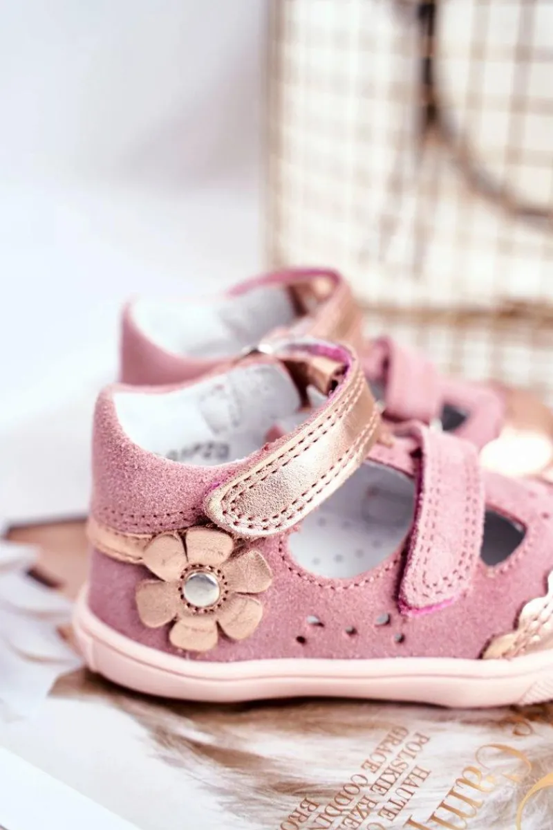 Best Bartek S.A. Dziecięce Sandałki Dla Dziewcząt Profilaktyczne BARTEK T-81798-7/91P