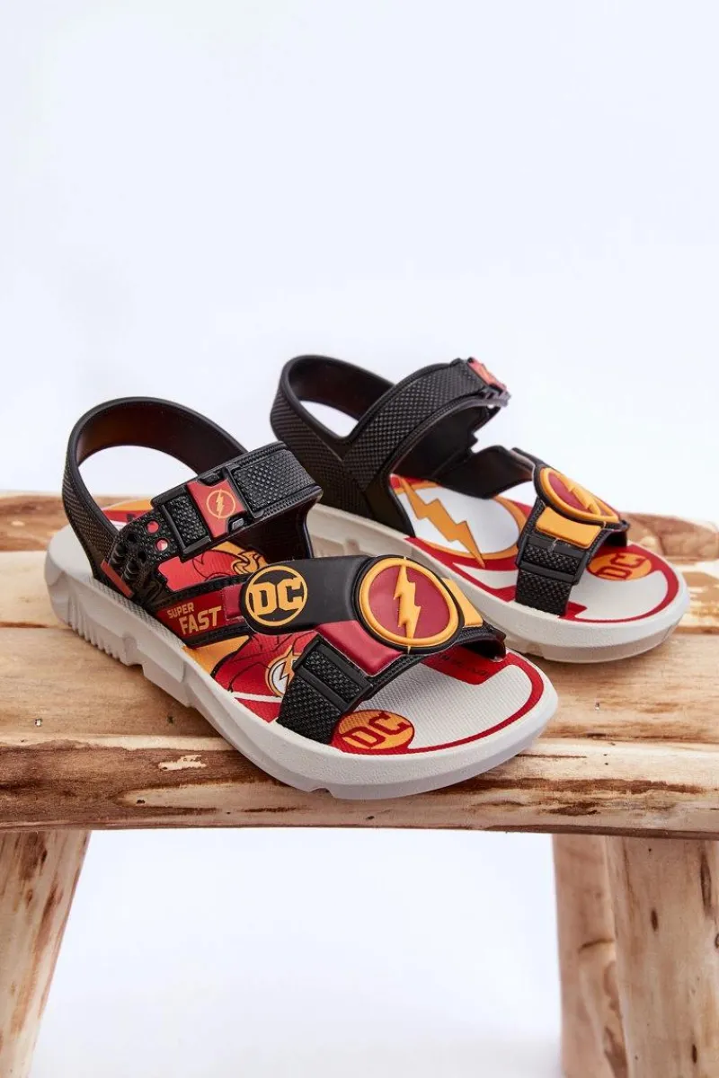 Outlet Boto Dziecięce Sandałki Flash Grendene Kids JJ385051 Czerwone Czerwony