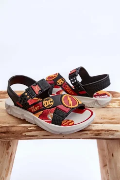 Outlet Boto Dziecięce Sandałki Flash Grendene Kids JJ385051 Czerwone Czerwony