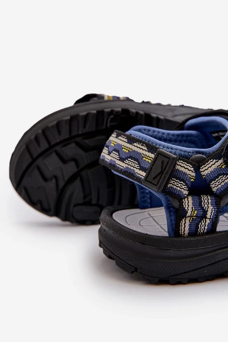 Dziewczęce>Lee Cooper Dziecięce Sandałki LCW-24-34-2601 Granatowe Niebieski