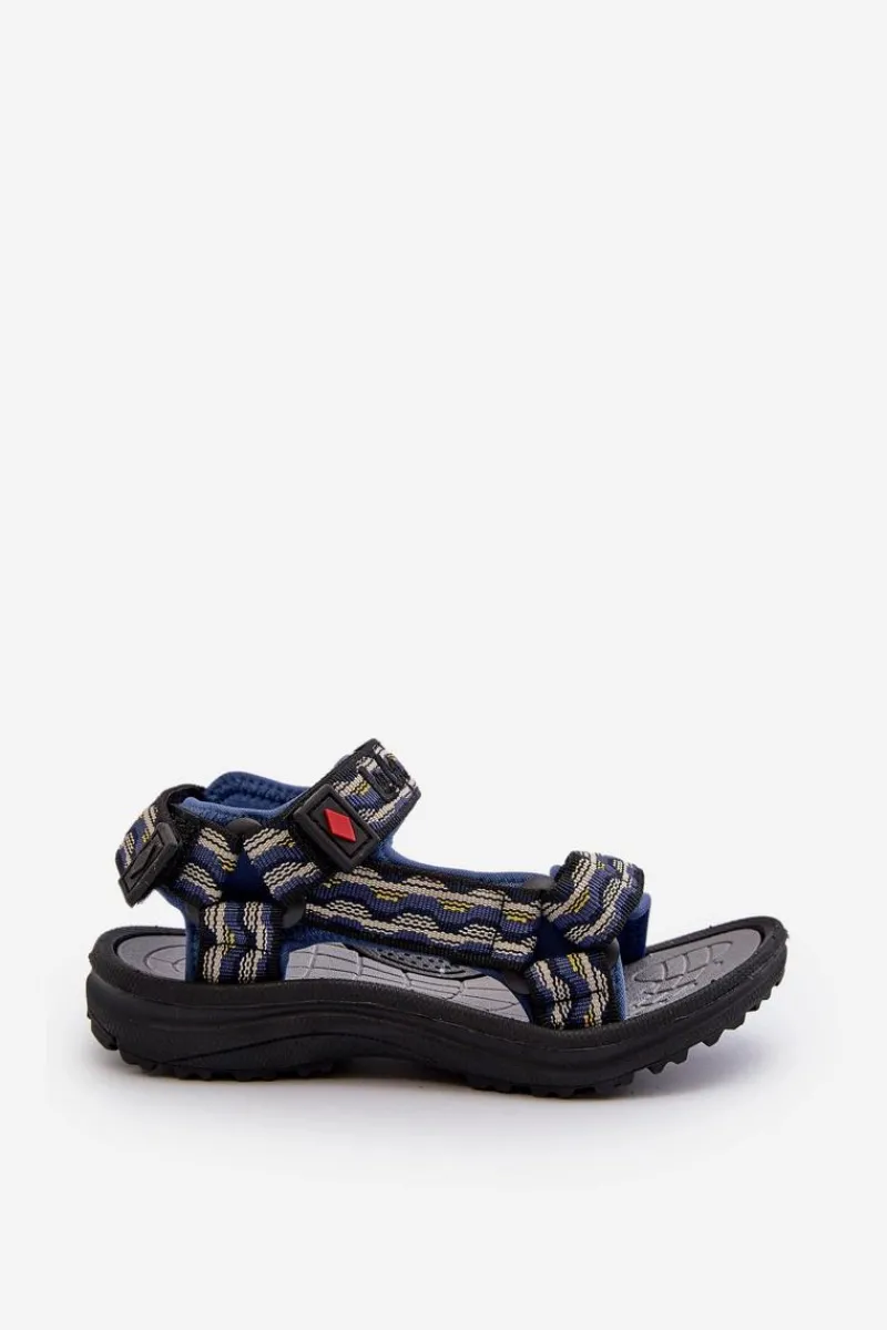 Dziewczęce>Lee Cooper Dziecięce Sandałki LCW-24-34-2601 Granatowe Niebieski