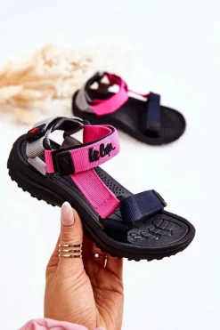 Online Lee Cooper Dziecięce Sandałki LCW-22-34-0951 Multikolor