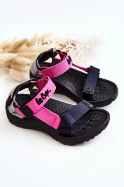 Online Lee Cooper Dziecięce Sandałki LCW-22-34-0951 Multikolor