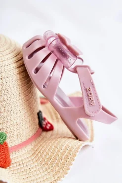 Chłopięce|Dziewczęce></noscript>ZAXY Dziecięce Sandałki Na Rzep Pachnące JJ385034 Jasnofioletowe