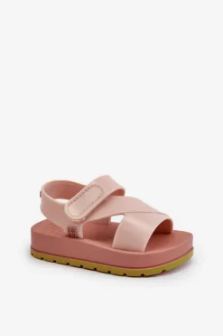 Chłopięce|Dziewczęce>ZAXY Dziecięce Sandałki Na Rzep Pachnące LL385002 Jasnoróżowe Różowy