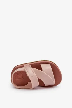 Chłopięce|Dziewczęce></noscript>ZAXY Dziecięce Sandałki Na Rzep Pachnące LL385002 Jasnoróżowe Różowy