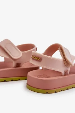 Chłopięce|Dziewczęce></noscript>ZAXY Dziecięce Sandałki Na Rzep Pachnące LL385002 Jasnoróżowe Różowy