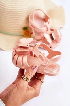 Online ZAXY Dziecięce Sandałki Na Rzep Pachnące JJ385036 Nude