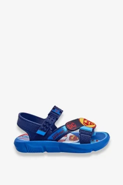 Chłopięce>Boto Dziecięce Sandałki Superman Grendene Kids JJ385050 e Niebieski