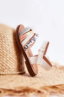 Clearance Boto Dziecięce Sandały Na Lato Białe Nelson