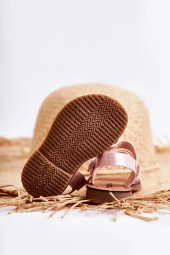 Discount Dziecięce Sandały Na Lato Różowe Nelson Dzieci Dziewczęce