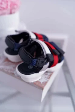 Sale Boto Dziecięce Sandały Na Rzepy Dla Dziewczynki Chłopca Czarne Fima