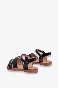 Outlet Dziecięce Sandały Z Paseczkami Czarne Isla Dzieci Dziewczęce