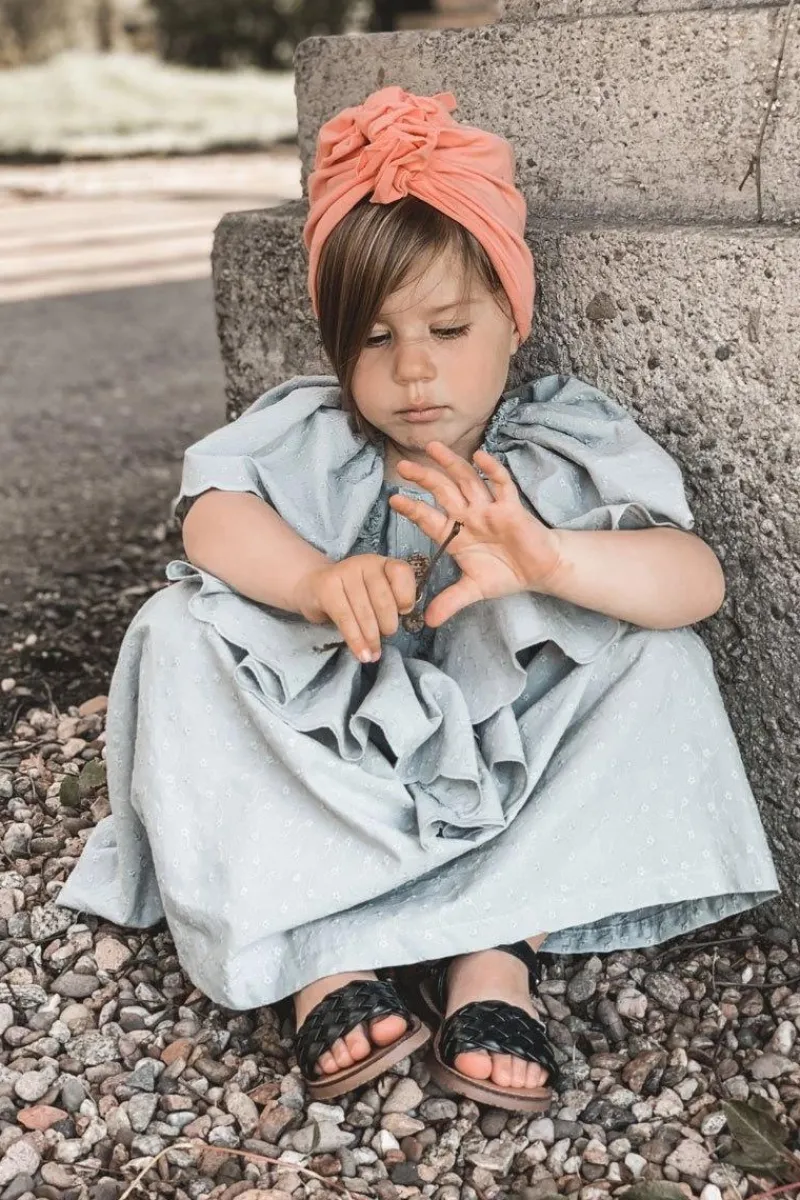 Sale Boto Dziecięce Sandały Z Plecionką Czarne Bailly Czarny