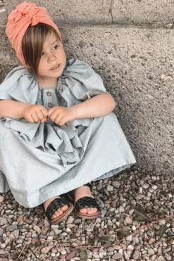 Sale Boto Dziecięce Sandały Z Plecionką Czarne Bailly Czarny