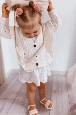 Online Boto Dziecięce Sandały Z Plecionką Różowe Adella