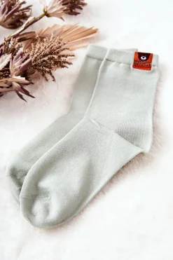 Sale Dziecięce Skarpetki Z Misiem Zielone Skarpetki|Skarpetki