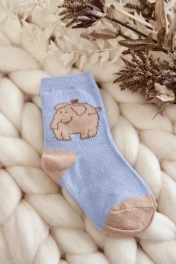 Sale Just Play Dziecięce Skarpetki Ze Zwierzątkami 5-Pak Multikolor