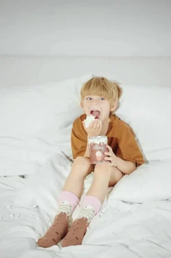 Outlet ZOOKSY/RAINBOW SOCKS Dziecięce Skarpetki Zooksy Frotte Warm Winter Hot Chocolate