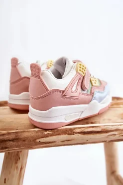 Sale Dziecięce Skórzane Sportowe Buty Wielokolorowe Marisa Dzieci Dziewczęce