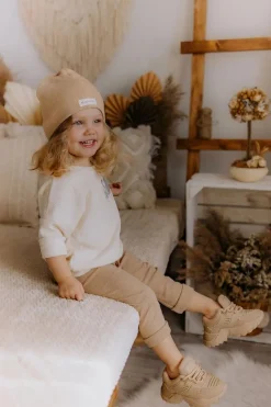 Sale Dziecięce Sneakersy Beżowe Freak Out Dzieci Dziewczęce