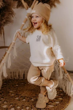 Sale Dziecięce Sneakersy Beżowe Freak Out Dzieci Dziewczęce