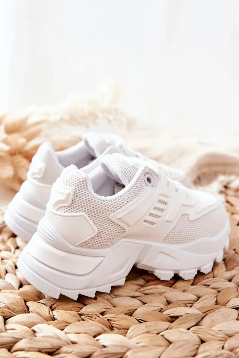 Best Boto Dziecięce Sneakersy Białe Freak Out
