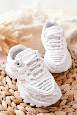 Best Boto Dziecięce Sneakersy Białe Freak Out