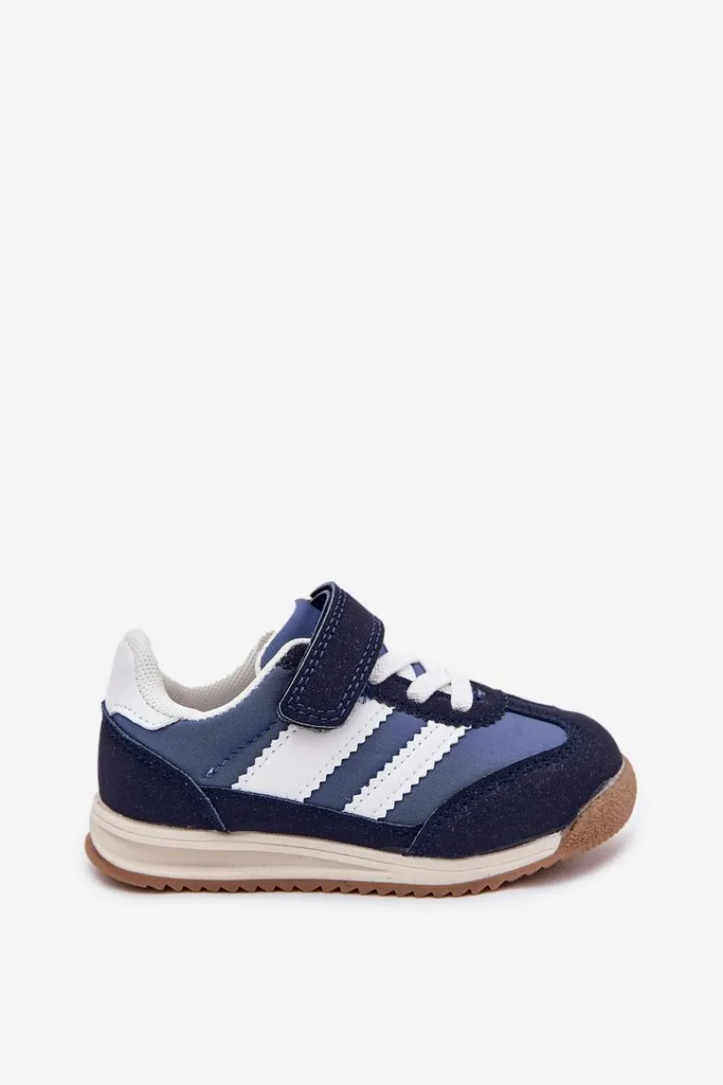 Chłopięce|Dziewczęce>Boto Dziecięce Sneakersy Buty Sportowe Na Rzep Granatowe Viona Niebieski