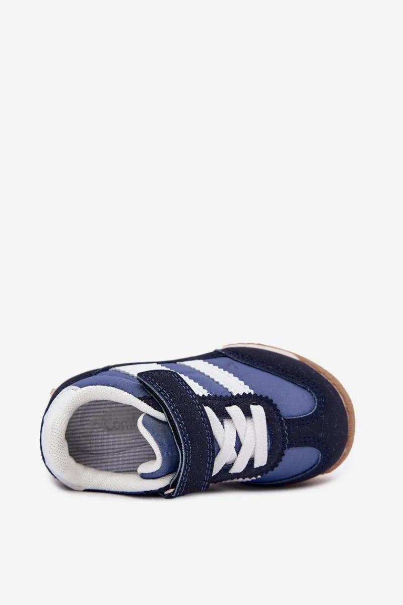 Chłopięce|Dziewczęce>Boto Dziecięce Sneakersy Buty Sportowe Na Rzep Granatowe Viona Niebieski