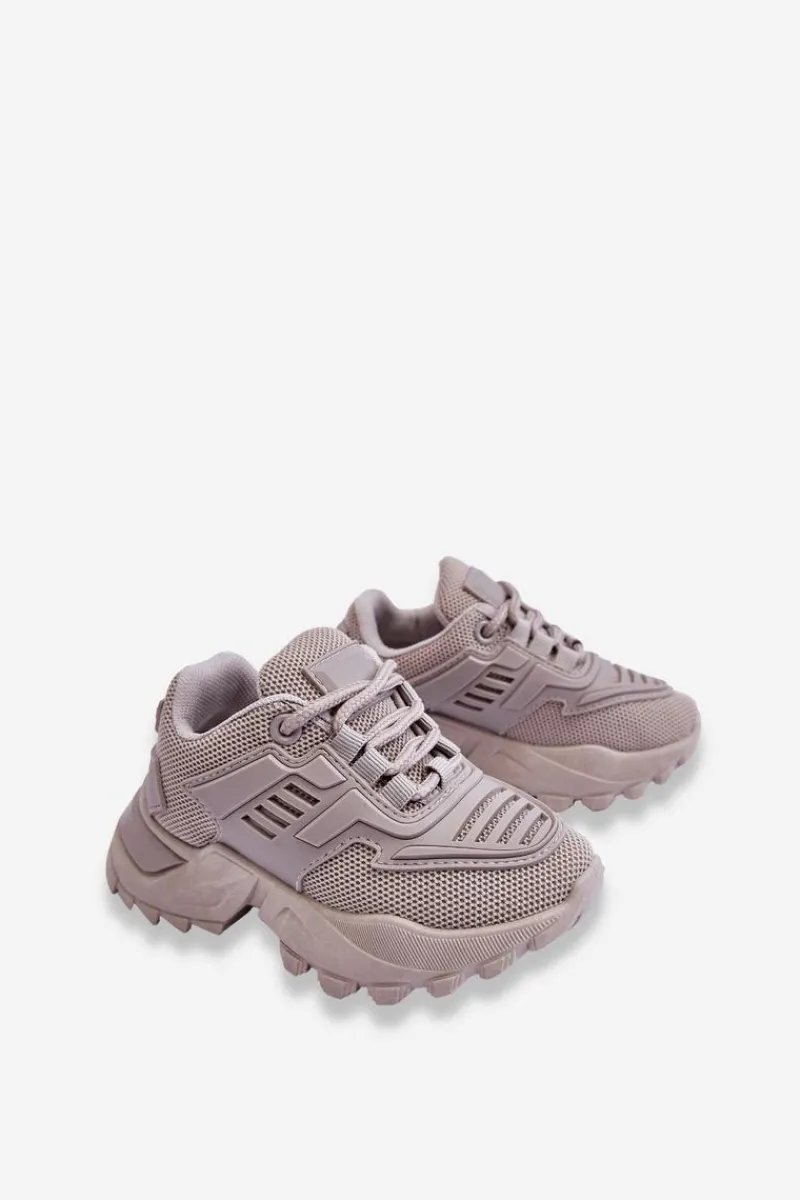 Boto Dziecięce Sneakersy Szare Freak Out