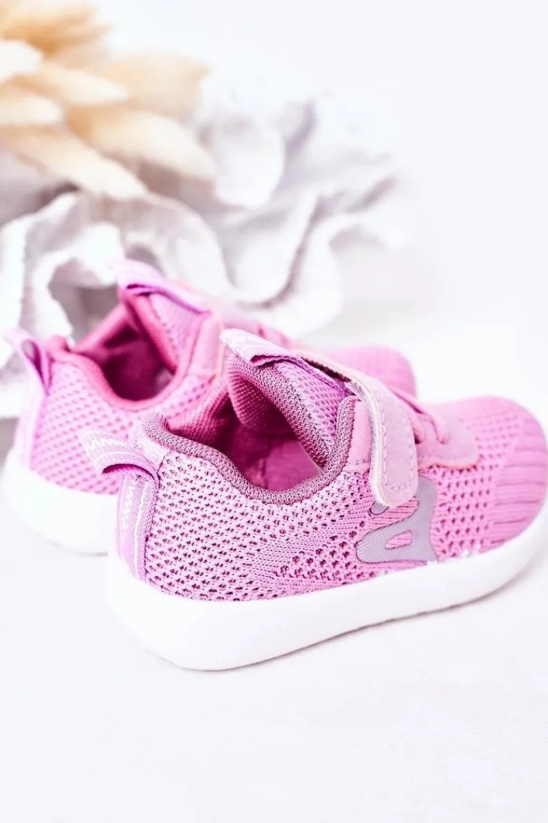 Dziewczęce>Boto Dziecięce Sportowe Buty Ciemnoróżowe Little Sportsman
