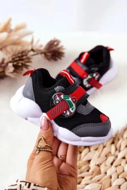 Chłopięce>BEFADO Dziecięce Sportowe Buty Na Rzep 516P096 Czarne