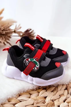 Chłopięce>BEFADO Dziecięce Sportowe Buty Na Rzep 516P096 Czarne