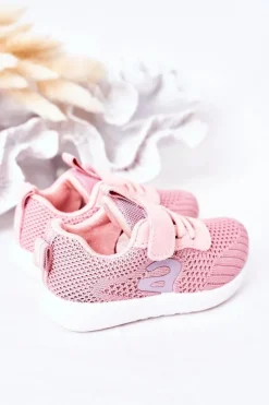 Discount Boto Dziecięce Sportowe Buty Różowe Little Sportsman