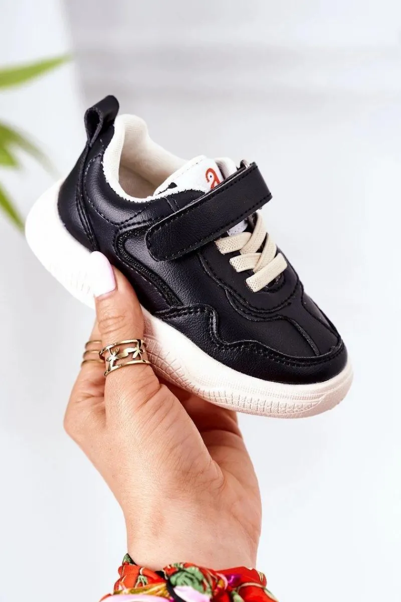 Chłopięce|Dziewczęce>Boto Dziecięce Sportowe Buty Sneakersy Czarne Runner