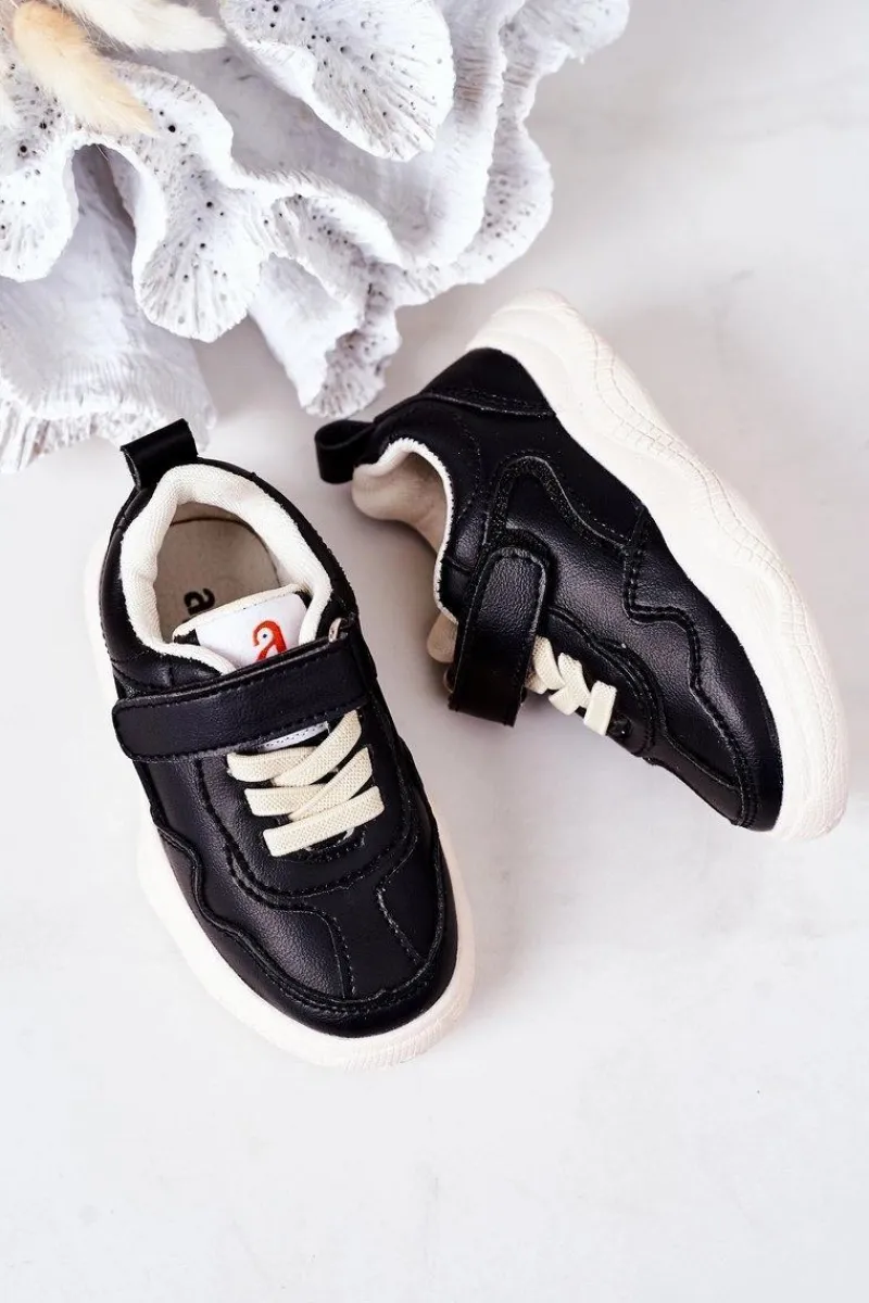 Chłopięce|Dziewczęce>Boto Dziecięce Sportowe Buty Sneakersy Czarne Runner