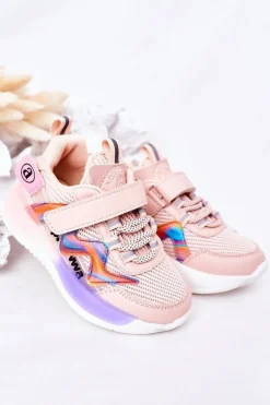 Dziewczęce>Boto Dziecięce Sportowe Buty Sneakersy Różowe Jump Jump
