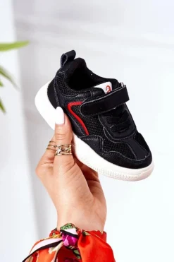 Hot Boto Dziecięce Sportowe Buty Sneakersy Czarne Fun Czarny