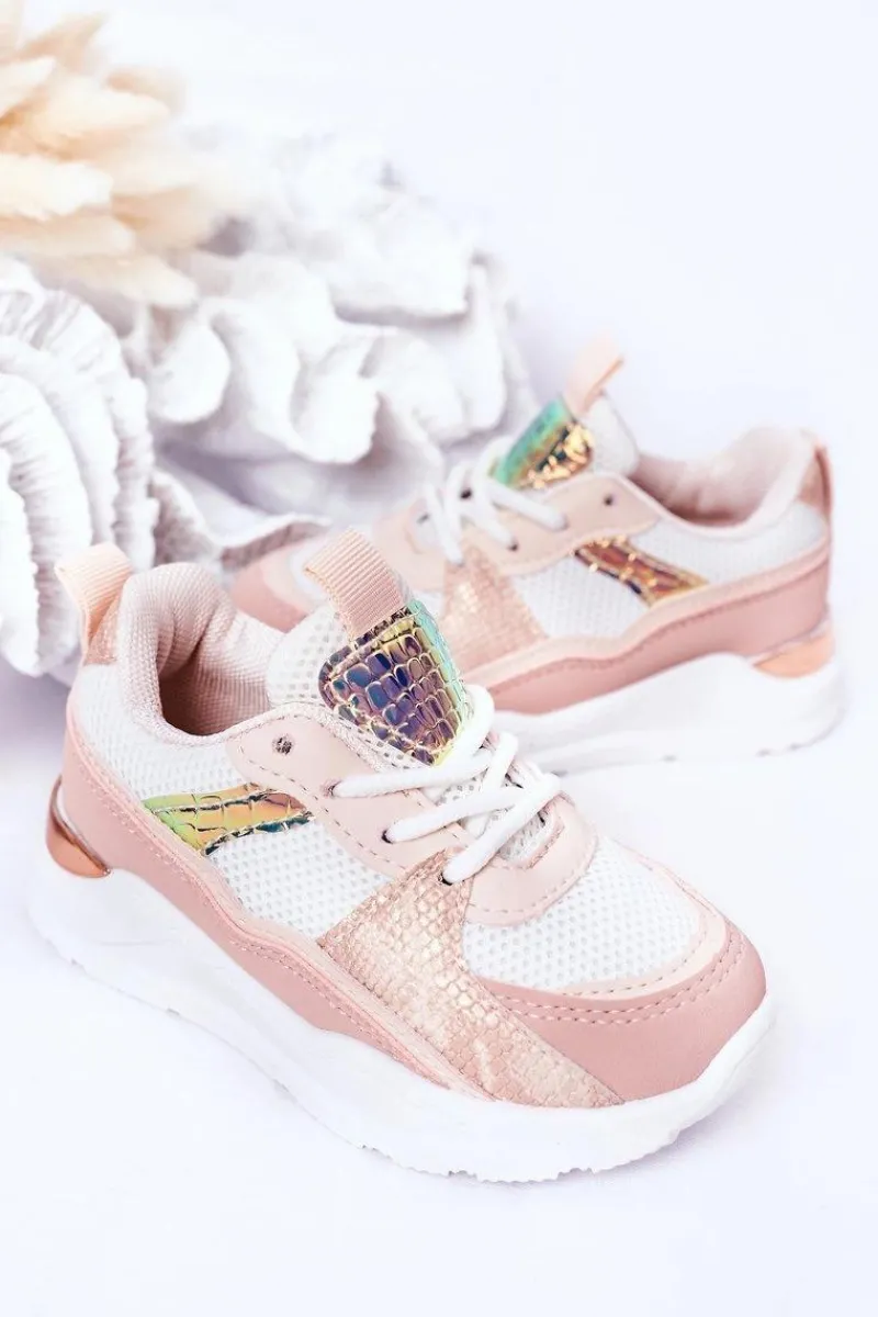Dziewczęce|Back To School>Boto Dziecięce Sportowe Buty Sneakersy Różowe Game Time