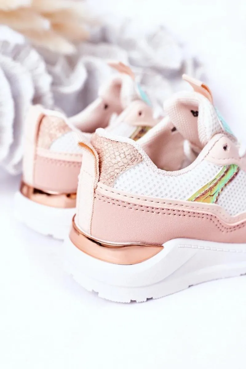 Dziewczęce|Back To School>Boto Dziecięce Sportowe Buty Sneakersy Różowe Game Time