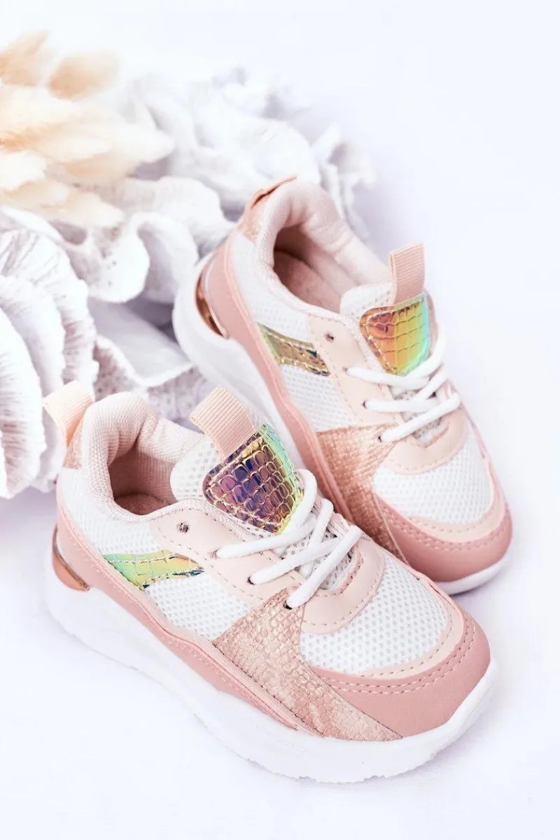 Dziewczęce|Back To School>Boto Dziecięce Sportowe Buty Sneakersy Różowe Game Time