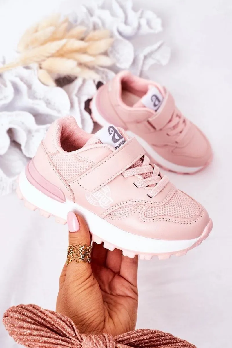 Hot Dziecięce Sportowe Buty Sneakersy Różowe Skatepark Dzieci Dziewczęce