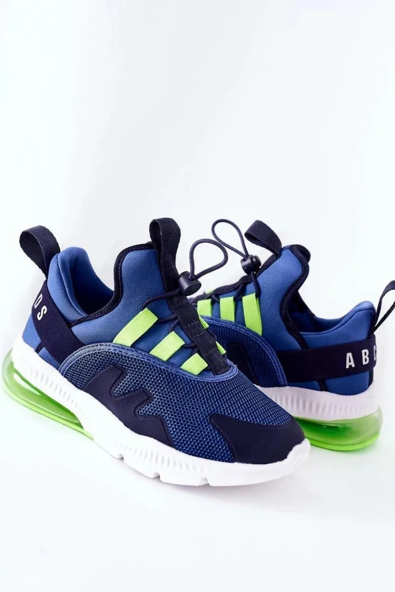 Online Boto Dziecięce Sportowe Buty Sneakersy ABCKIDS Niebieskie