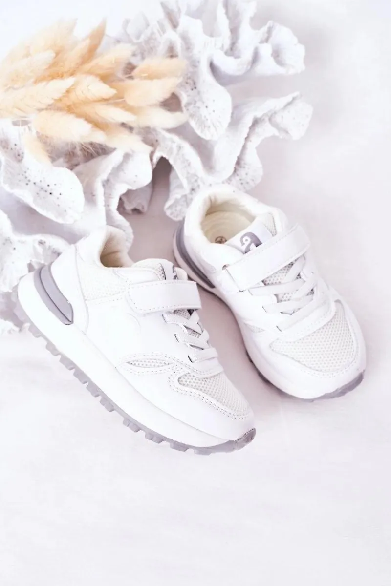 Dziecięce Sportowe Buty Sneakersy Białe Skatepark Dzieci Chłopięce|Dziewczęce