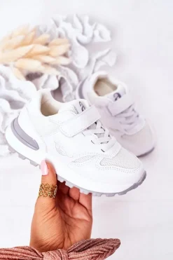 Dziecięce Sportowe Buty Sneakersy Białe Skatepark Dzieci Chłopięce|Dziewczęce